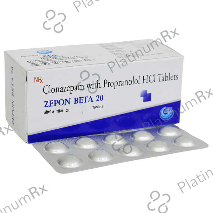Zepon Beta 20 Tablet