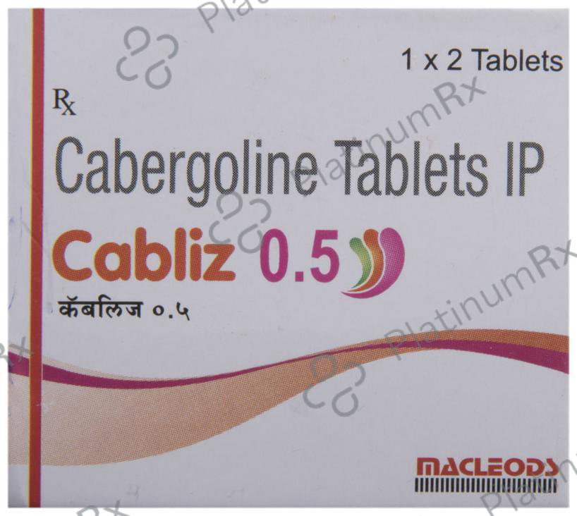 Cabliz 0.5mg Tablet 2s