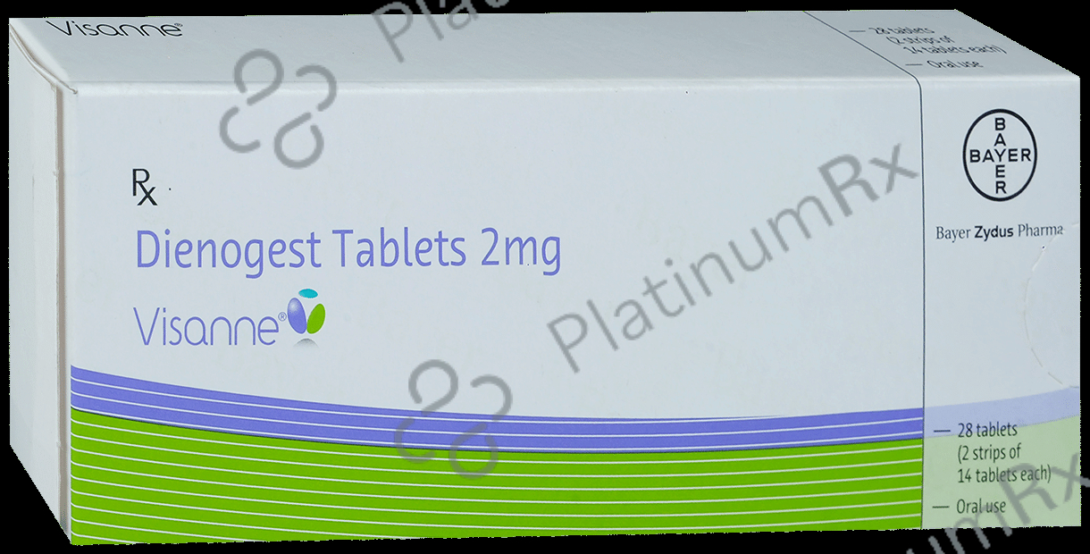 Visanne 2mg Tablet 28s