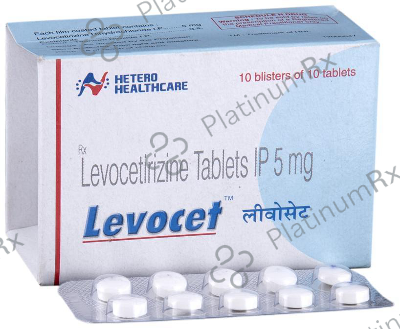 Levocet 5mg Tablet 10s