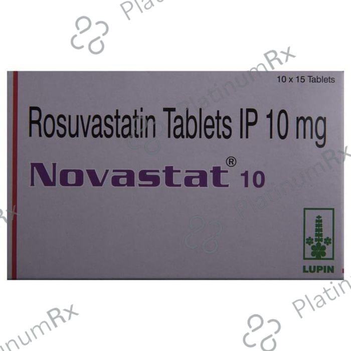 Novastat 10mg Tablet 15s