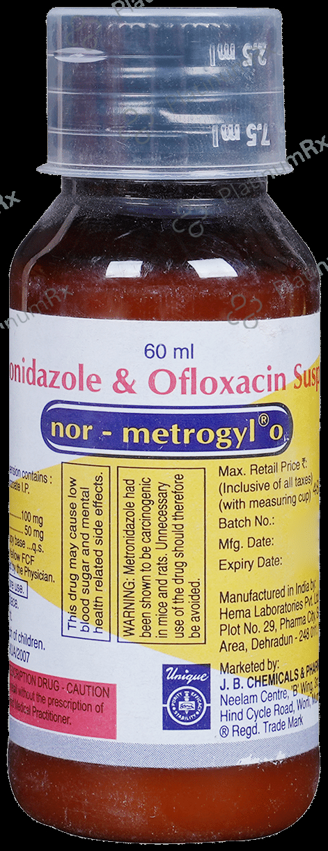 Nor Metrogyl O Syrup