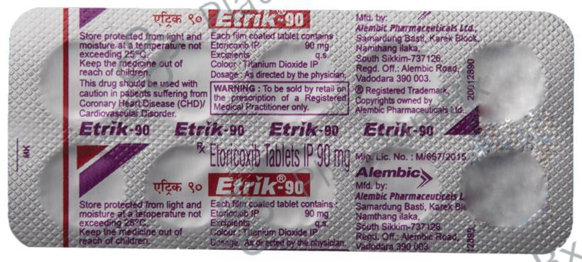 Etrik 90mg Tablet 10s
