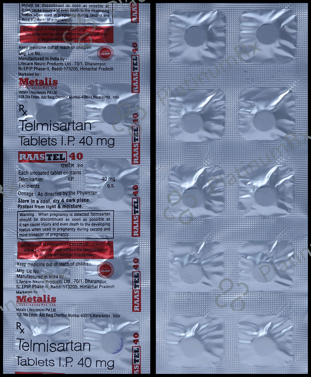 Raastel 40mg Tablet