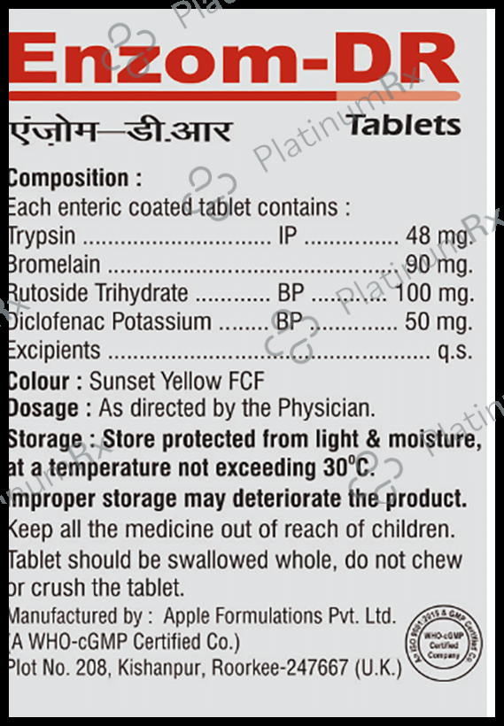 Enzom-DR Tablet