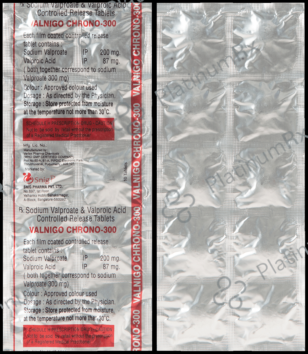Valnigo Chrono 300mg Tablet 10s