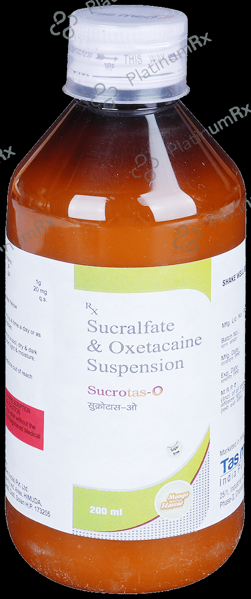 Sucrotas-O Oral Suspension Sugar Free