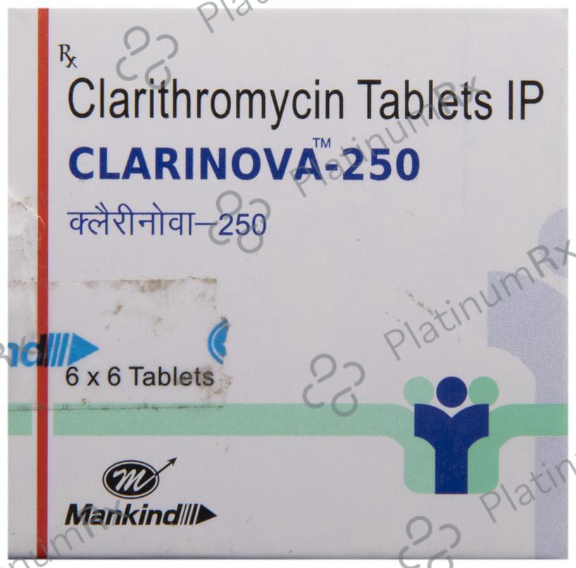 Clarinova 250 Tablet 6 Tablet