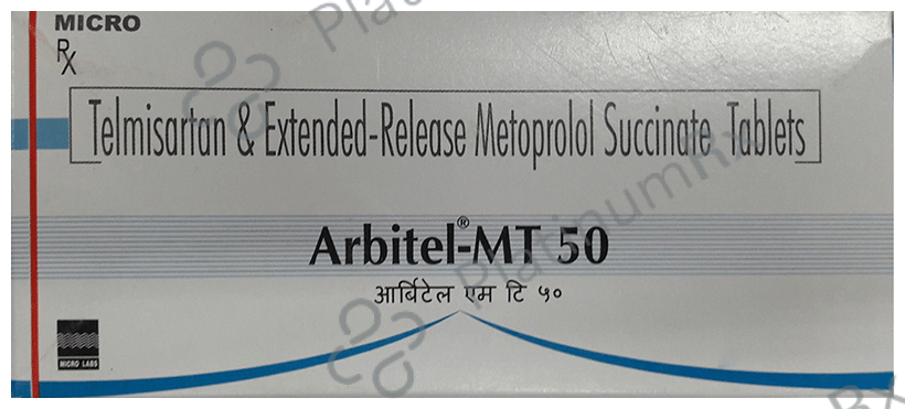 Arbitel MT 50/40mg Tablet ER 7s