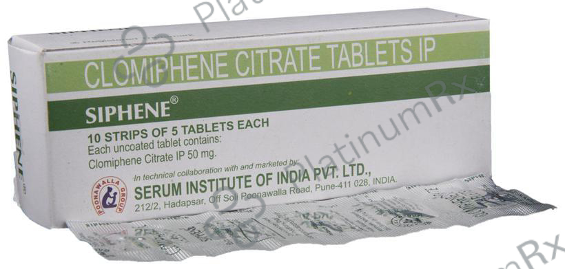 Siphene 50mg Tablet 5s