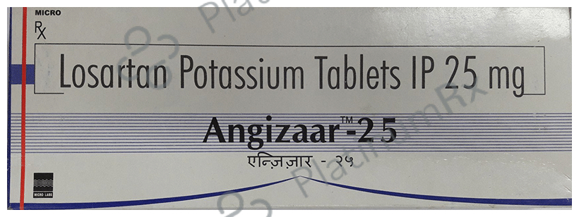 Angizaar 25mg Tablet 10s