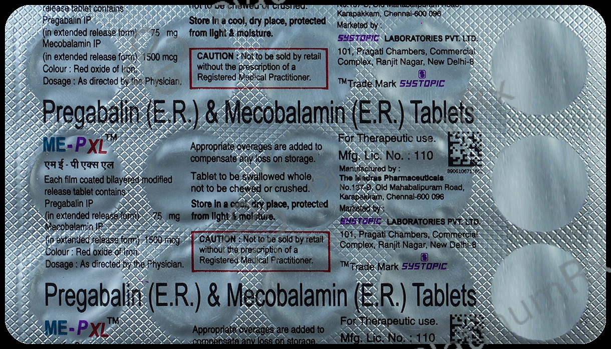 ME-Pxl Tablet 15 tablets
