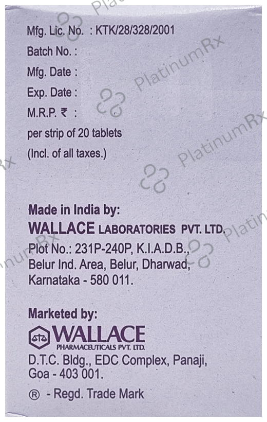 Walacort 0.5mg Tablet 20s