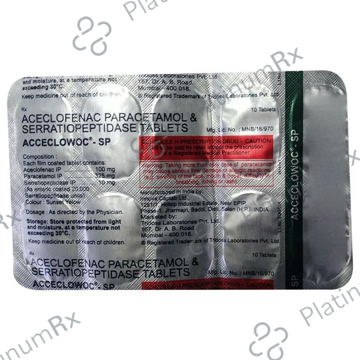 Acceclowoc SP Tablet 10s