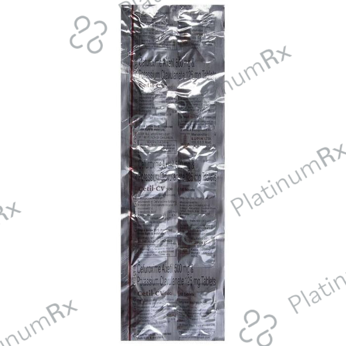 Cetil CV 500/125mg Tablet 10s