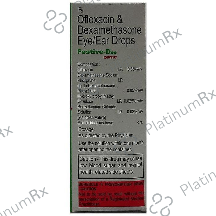 Festive Dee Optic Eye/Ear Drop 10ml