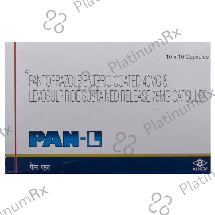 Pan L Capsule 75/40mg Capsule SR 10s