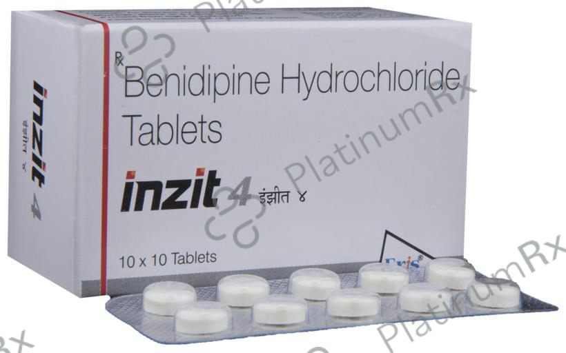 Inzit 4mg Tablet 10s