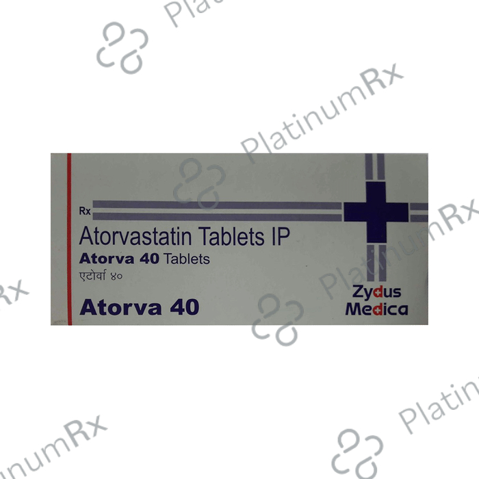 Atorva 40mg Tablet 10s
