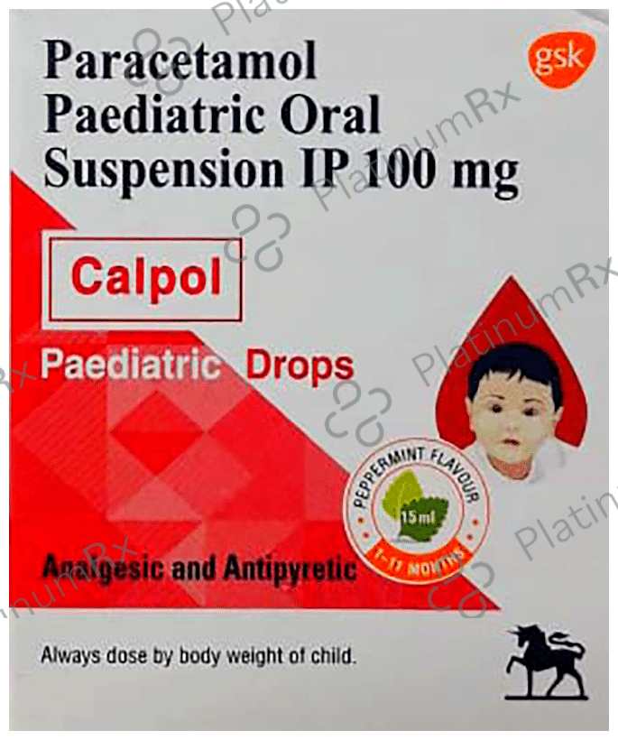 Calpol Paediatric Drops Peppermint