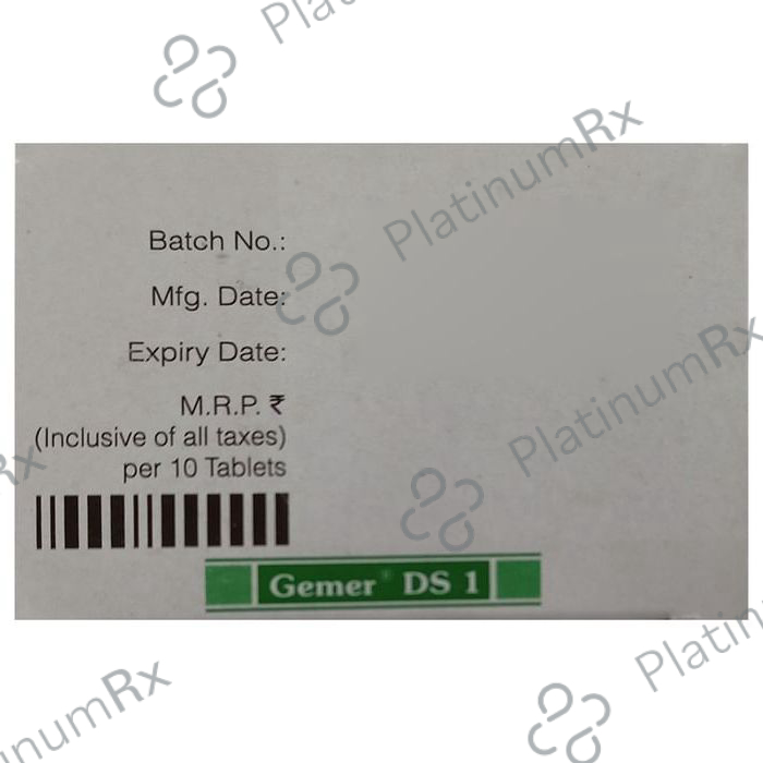 Gemer DS 1 Tablet PR 10 tablets