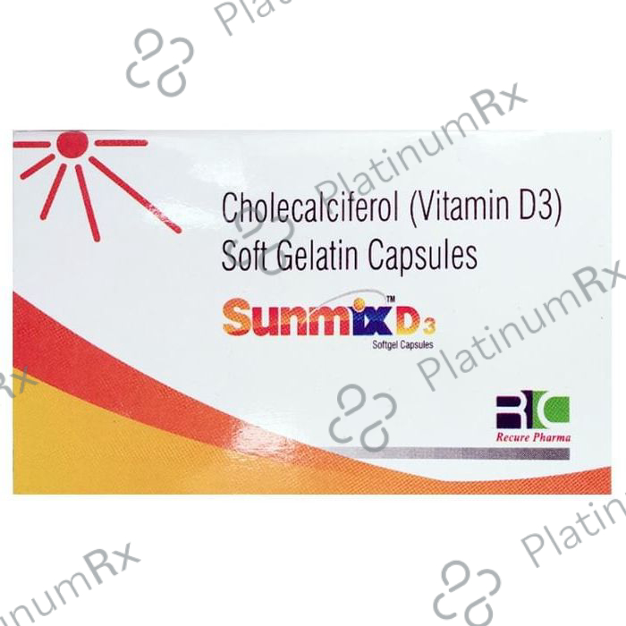 Sunmix D3 Softgel Capsule