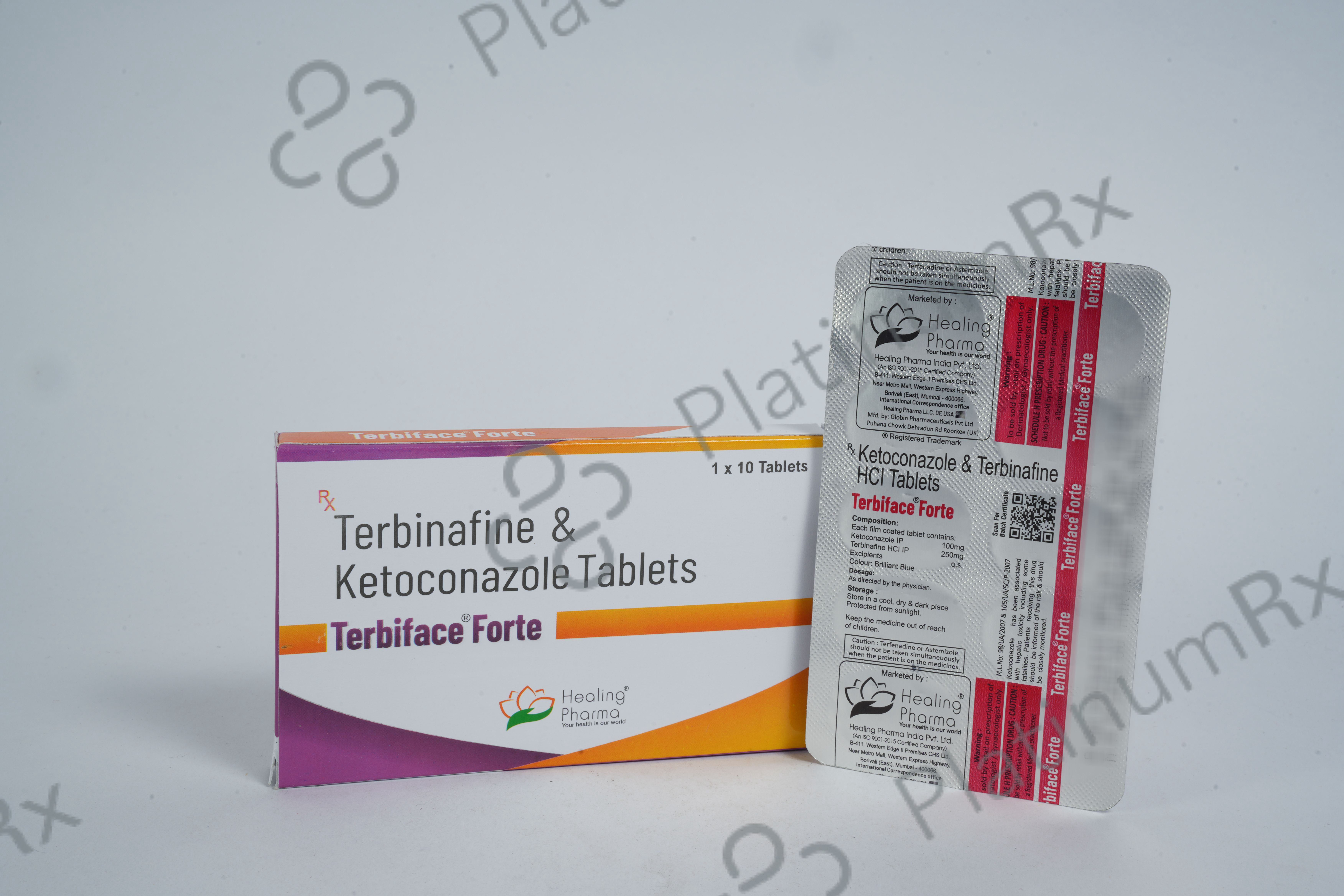 Terbiface Forte 100/250mg Tablet 10s