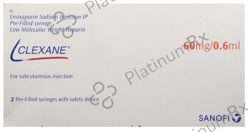 Clexane 60mg Injection 1s