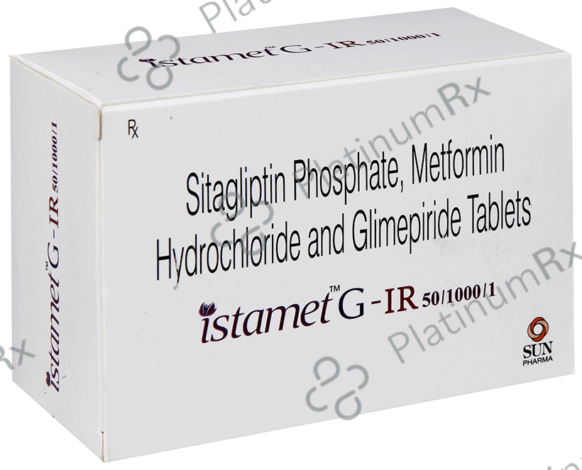 Istamet G IR 50/1000/1 Tablet 10s