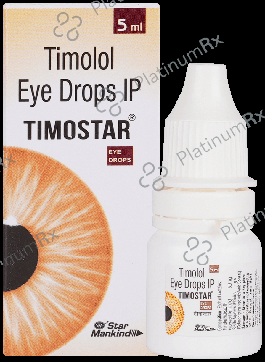Timostar 0.5% Eye Drop 5ml