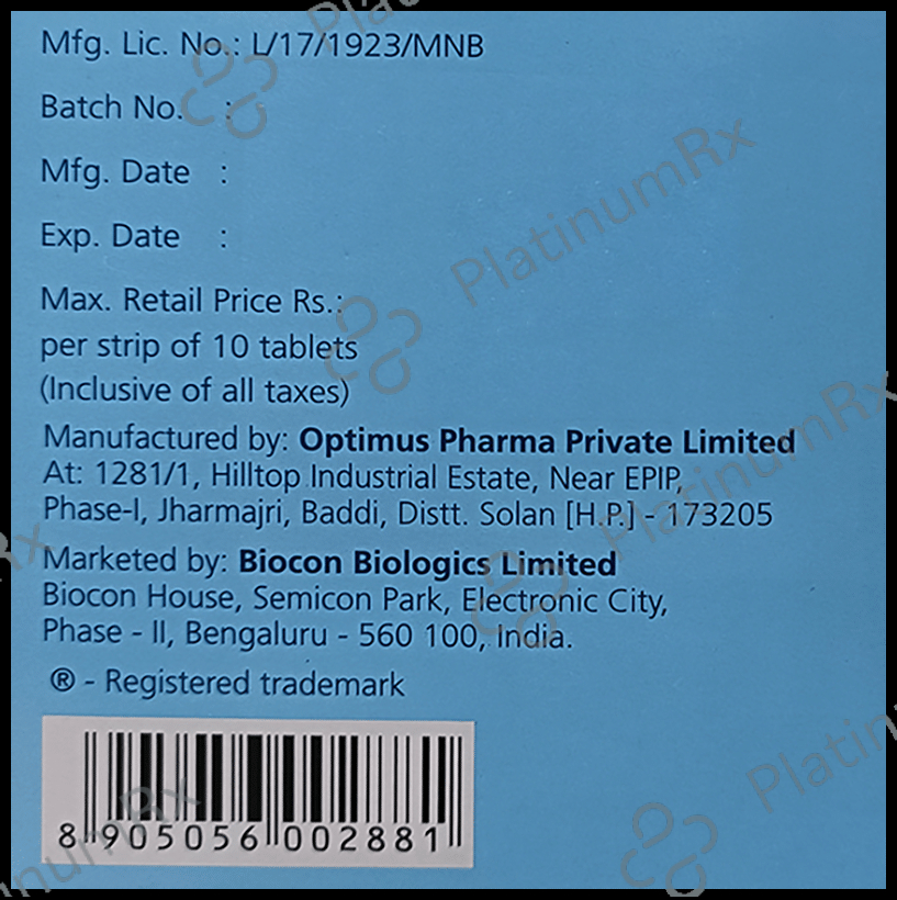 Tergra M 50/500mg Tablet 10s