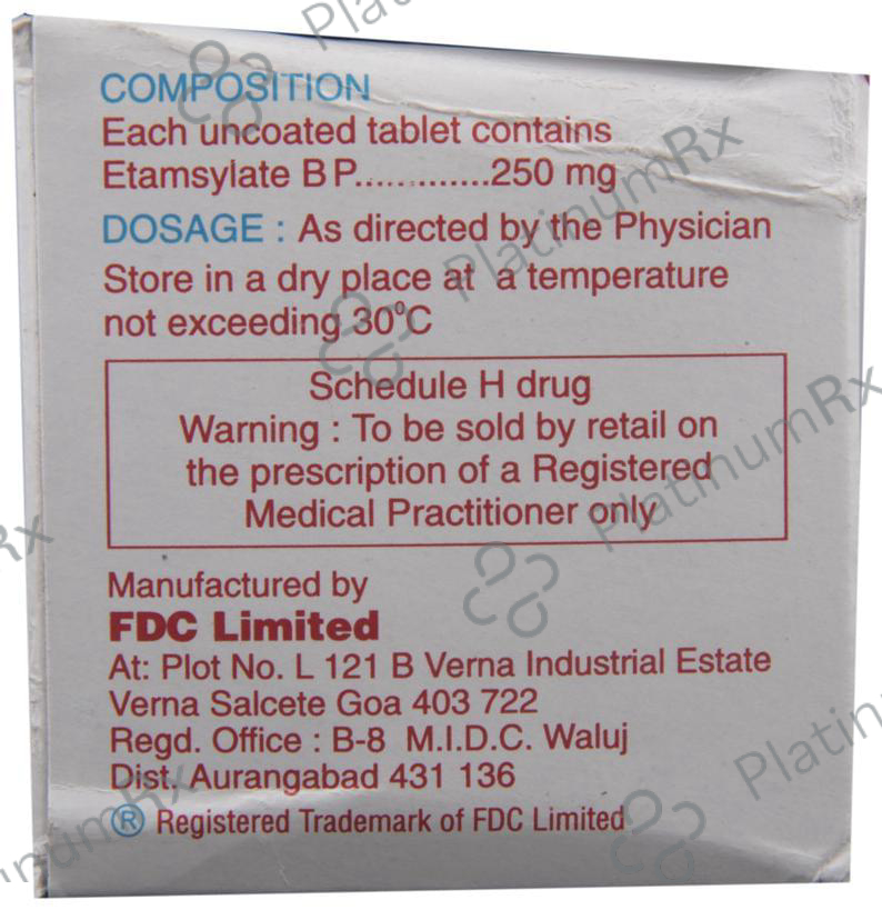 Ethasyl 250mg Tablet 10s