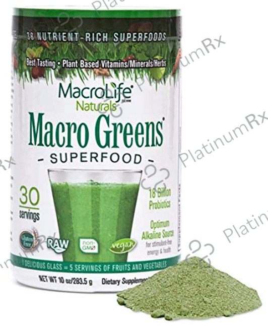 Macrolife Naturals Macro Greens Powder