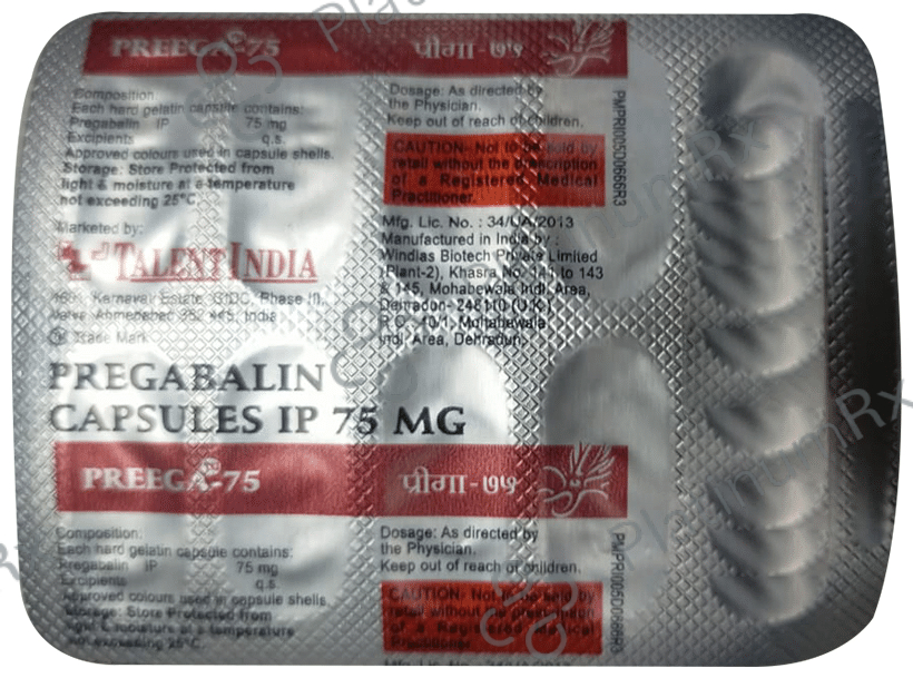 Preega 75 Capsule
