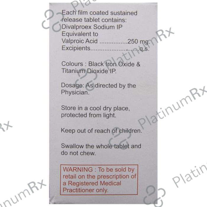 Valkem OD SR 250mg Tablet 10s