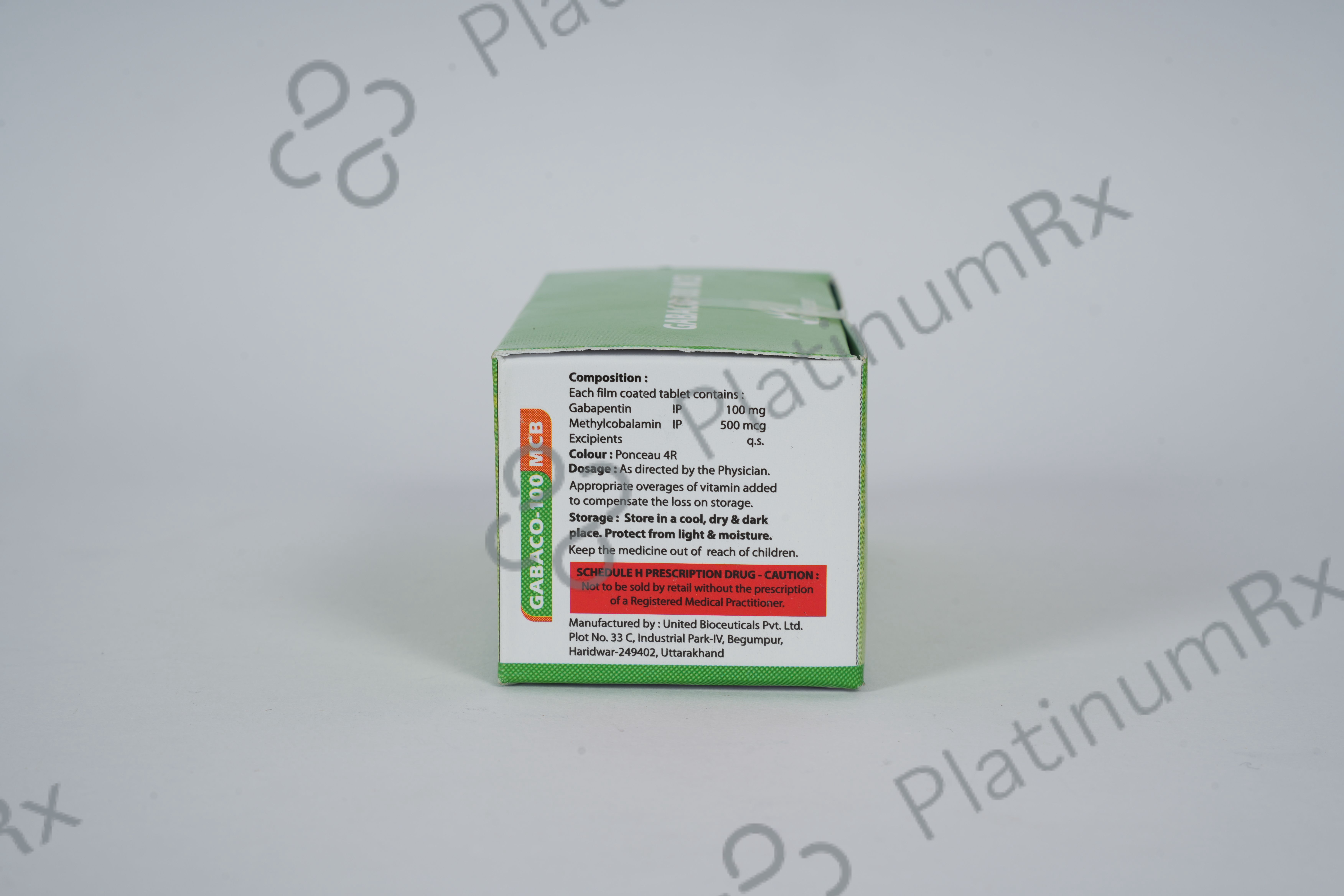 Gabaco 100 MCB Tablet 10s
