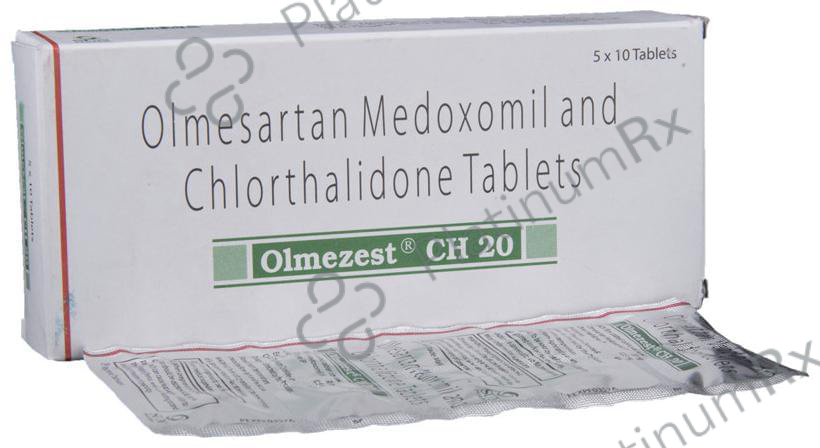 Olmezest CH 20 12.5/20mg Tablet 10s