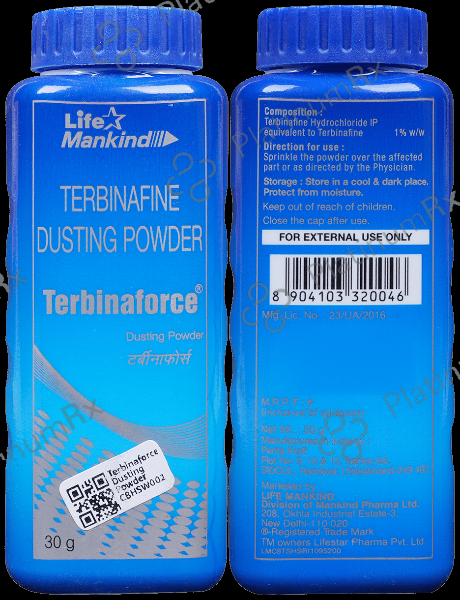 Terbinaforce 1% Dusting Powder 30gm