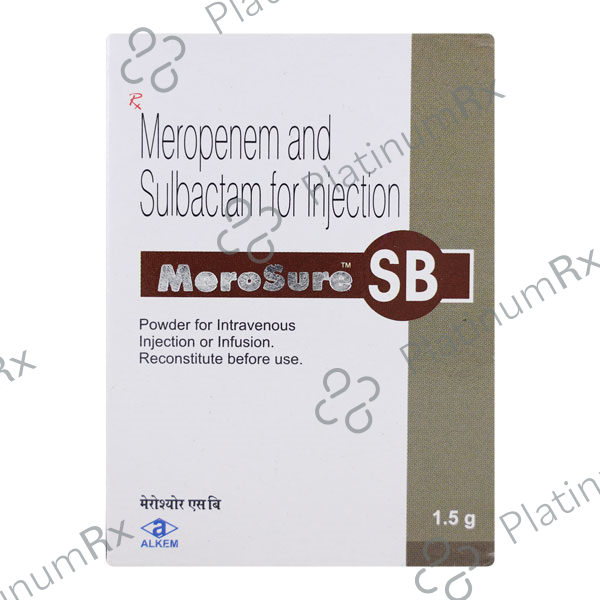 Merosure SB 1000 mg/500 mg Injection