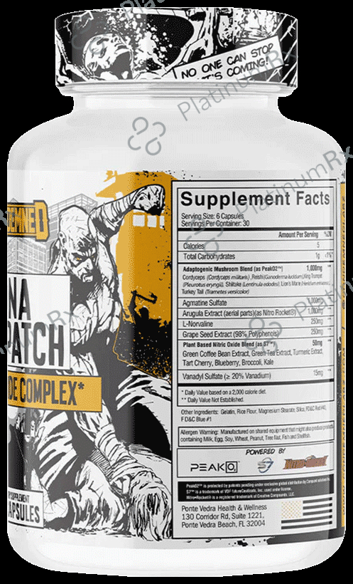Condemned Labz Dna Dispatch Nitric Oxide Complex Capsule
