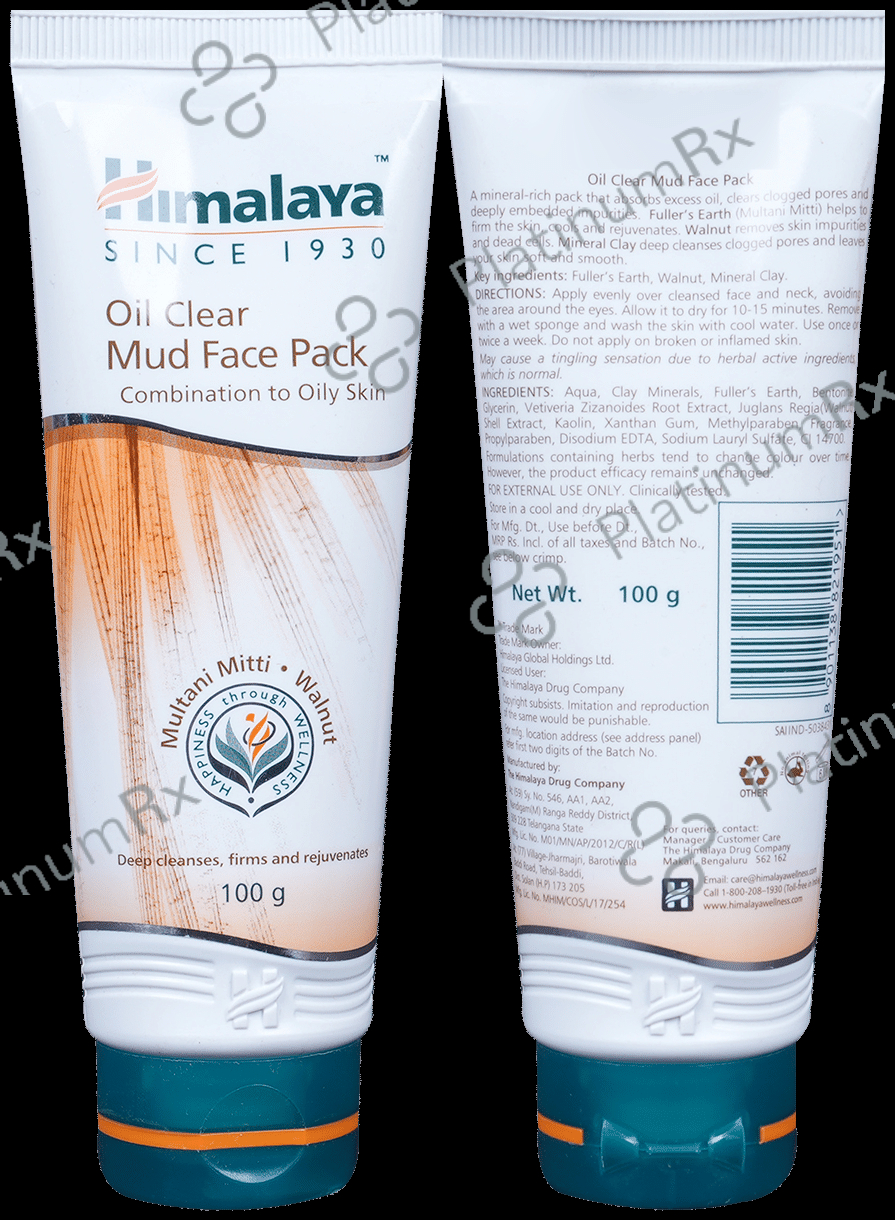 Himalaya Oil Clear Mud Face Pack