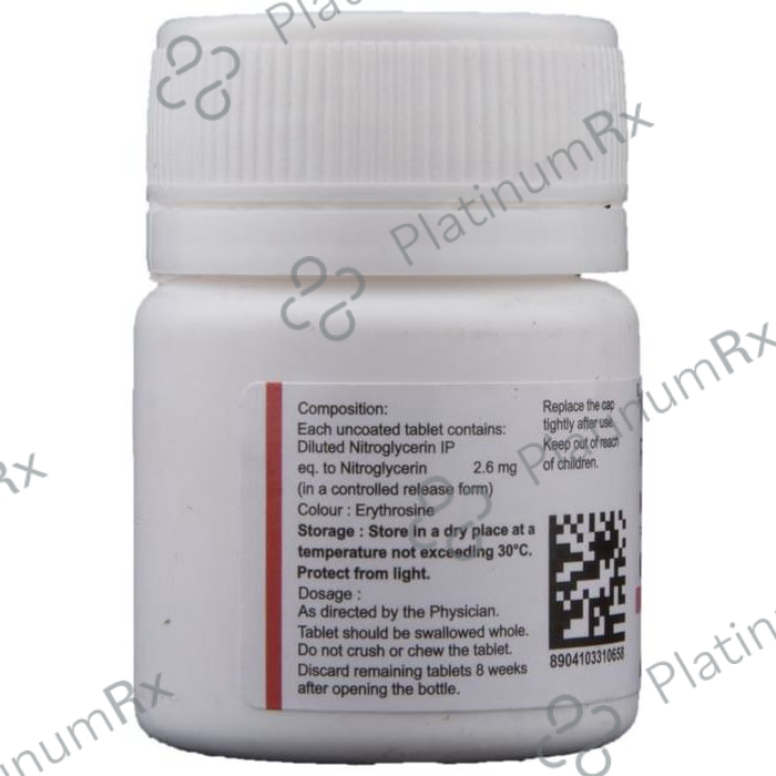 Nitrolong 2.6mg Tablet CR 30s