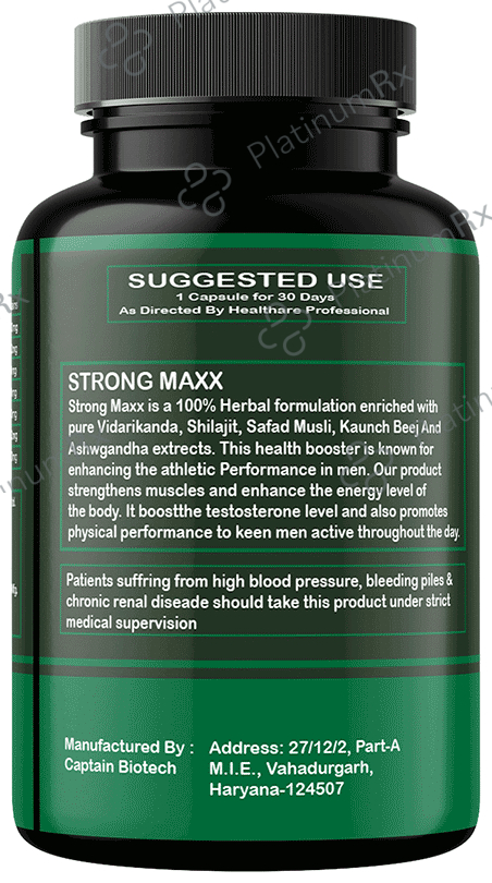 Herbal Max Strong Maxx Capsule