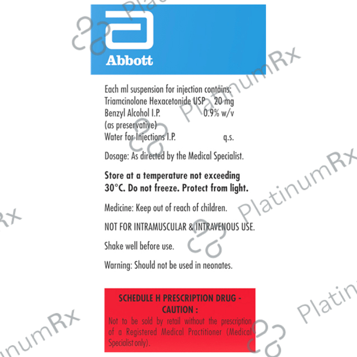 Kenacort Hexa 20mg Injection 1ml