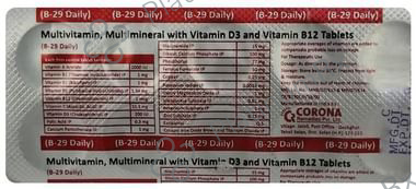 B 29 Daily Tablet 10 Tablet