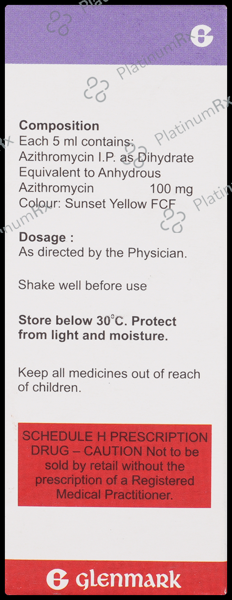 Azifine 100mg Suspension 15ml