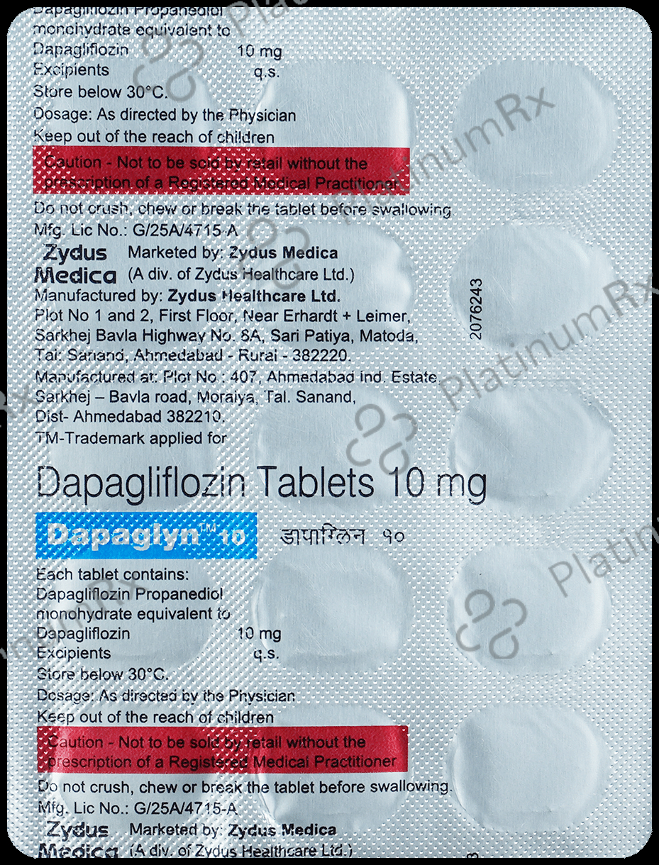 Dapaglyn 10 Tablet 15 Tablet