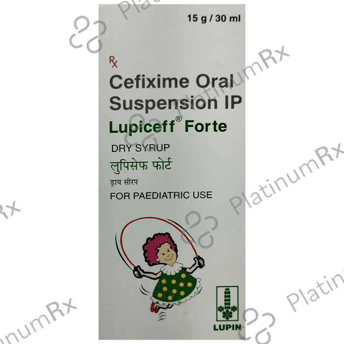 Lupicef Forte 100mg Dry Syrup