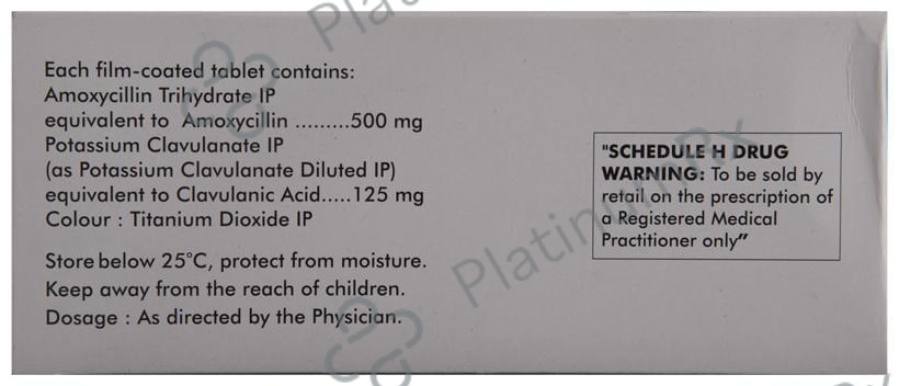 Erox CV 625mg Tablet 10s