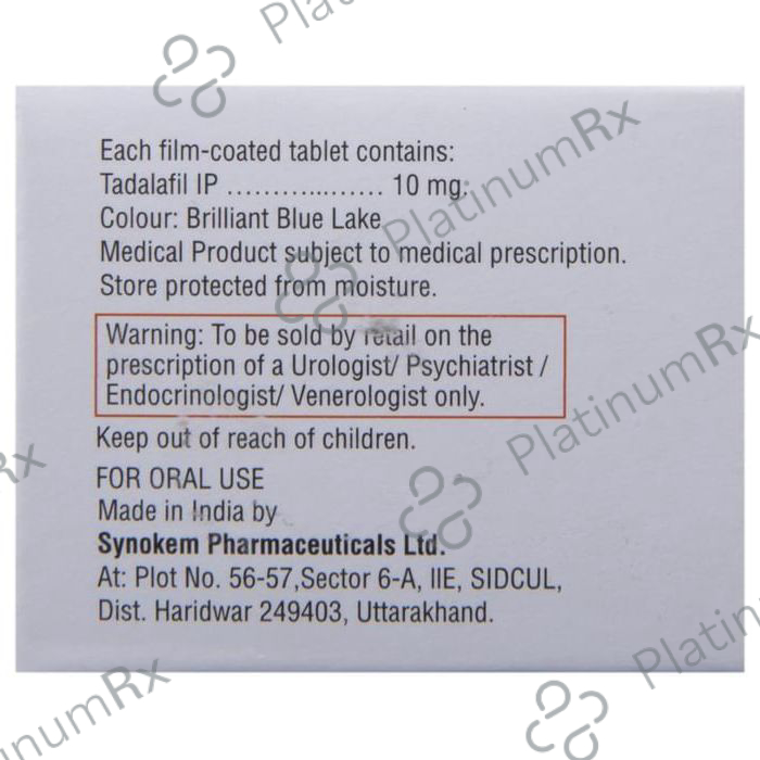 Tadact 10mg Tablet 10s